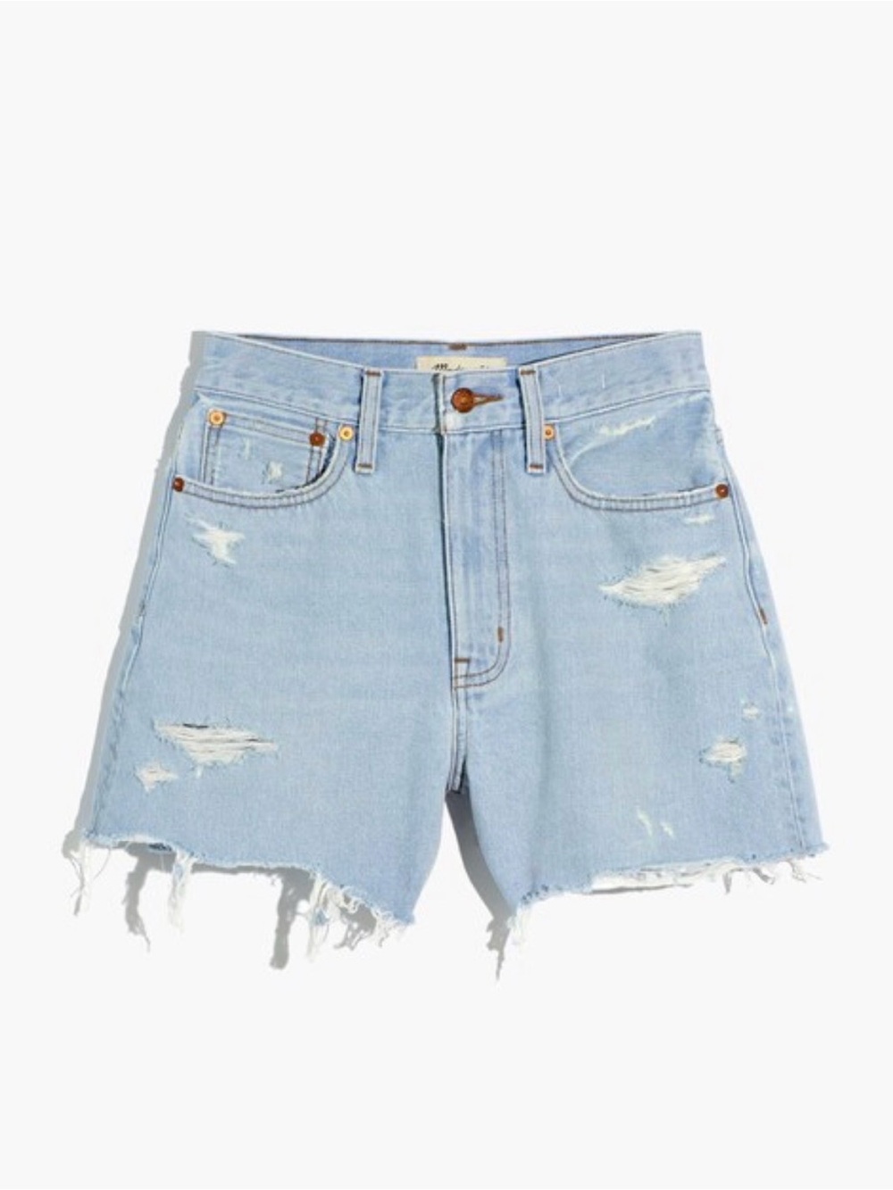 NWT The Curvy Momjean Short in Flintwood Wash - size 33